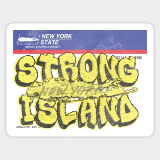 Going Postal Strong Island New York Sticker